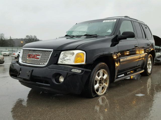 1GKDT13S032309833 - 2003 GMC ENVOY BLACK photo 2