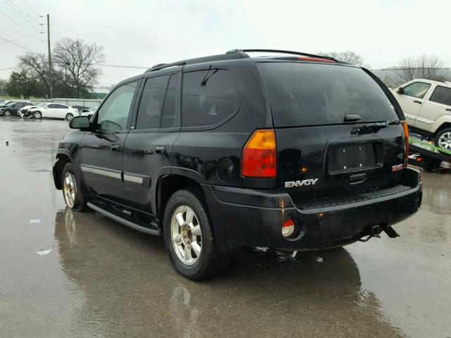 1GKDT13S032309833 - 2003 GMC ENVOY BLACK photo 3