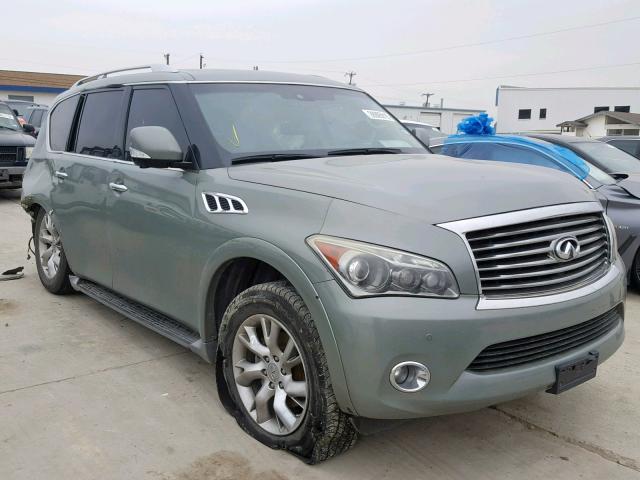 JN8AZ2NE5B9003067 - 2011 INFINITI QX56 GREEN photo 1