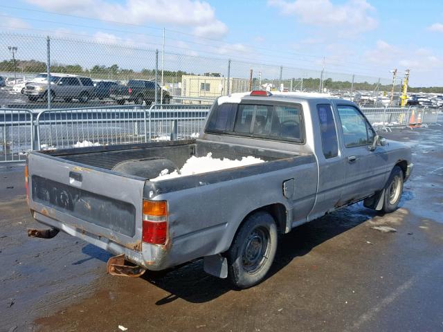 JT4RN93P2R5093416 - 1994 TOYOTA PICKUP 1/2 GRAY photo 4