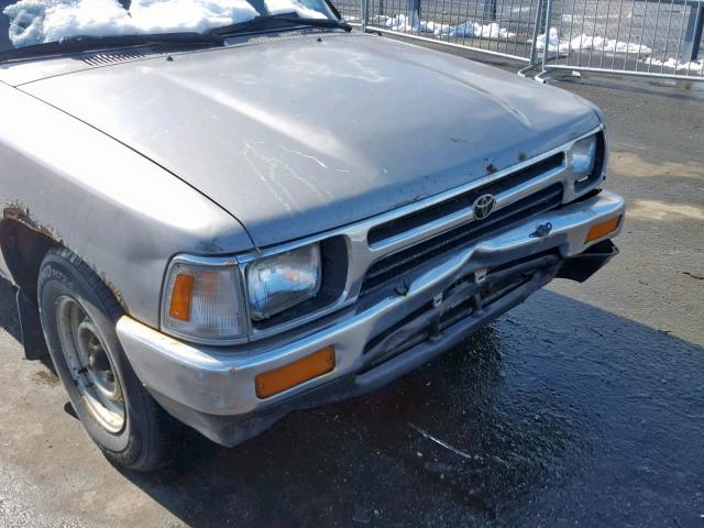 JT4RN93P2R5093416 - 1994 TOYOTA PICKUP 1/2 GRAY photo 9