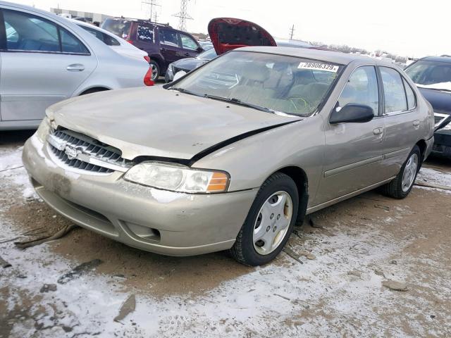 1N4DL01D9YC183280 - 2000 NISSAN ALTIMA XE BEIGE photo 2