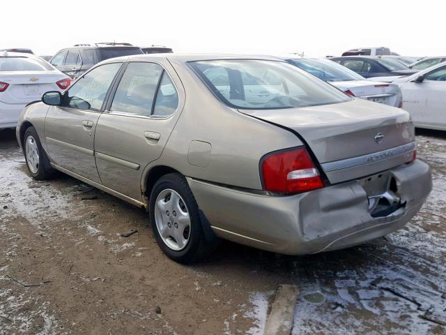 1N4DL01D9YC183280 - 2000 NISSAN ALTIMA XE BEIGE photo 3