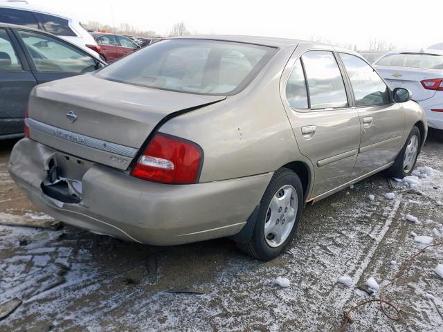 1N4DL01D9YC183280 - 2000 NISSAN ALTIMA XE BEIGE photo 4