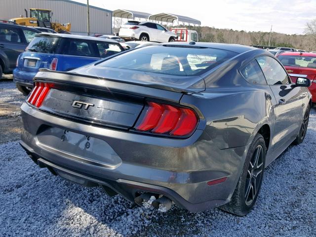 1FA6P8CF9J5178780 - 2018 FORD MUSTANG GT GRAY photo 4