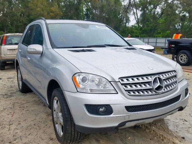 4JGBB86E88A314145 - 2008 MERCEDES-BENZ ML 350 SILVER photo 1