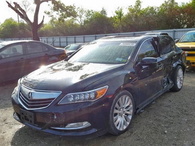 JH4KC1F97EC001131 - 2014 ACURA RLX ADVANC BLACK photo 2