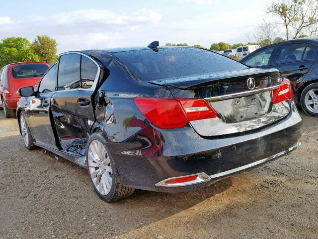 JH4KC1F97EC001131 - 2014 ACURA RLX ADVANC BLACK photo 3