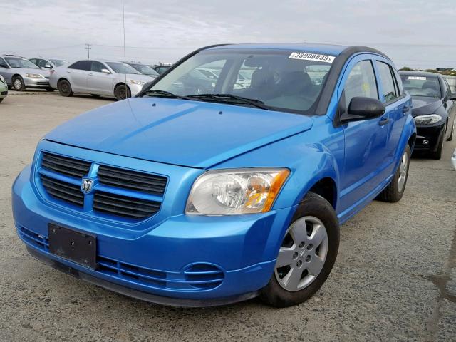 1B3HB28A49D169239 - 2009 DODGE CALIBER SE BLUE photo 2