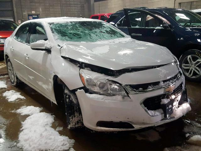 1G11C5SL8FF310461 - 2015 CHEVROLET MALIBU 1LT WHITE photo 1