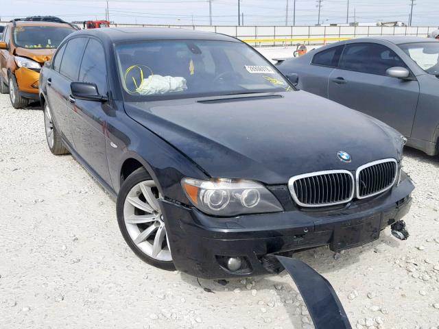 WBAHN83568DT86547 - 2008 BMW 750 LI BLUE photo 1