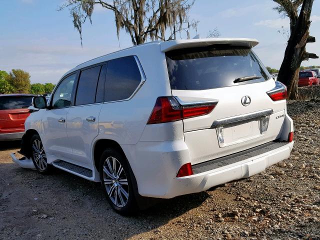 JTJHY7AX6G4205855 - 2016 LEXUS LX 570 WHITE photo 3