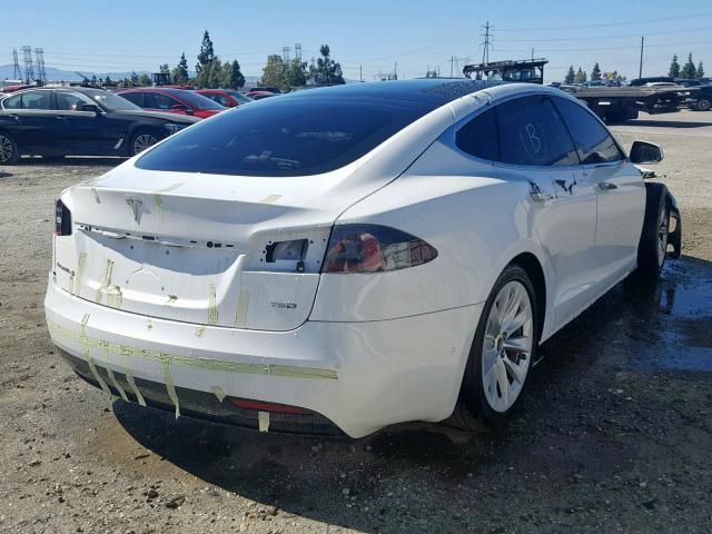 5YJSA1E23JF270090 - 2018 TESLA MODEL S WHITE photo 4