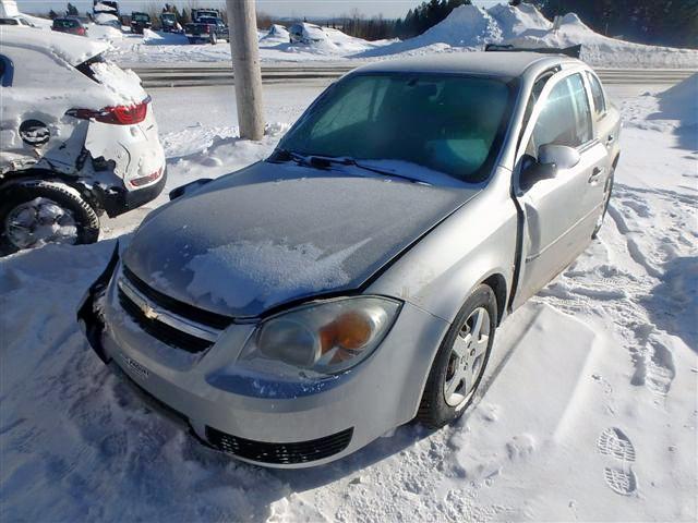 1G1AL55F577407439 - 2007 CHEVROLET COBALT LT SILVER photo 2