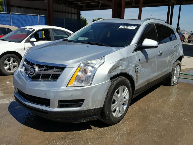 3GYFNAEYXBS664070 - 2011 CADILLAC SRX LUXURY SILVER photo 2