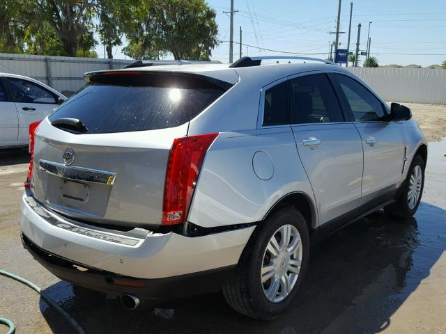 3GYFNAEYXBS664070 - 2011 CADILLAC SRX LUXURY SILVER photo 4