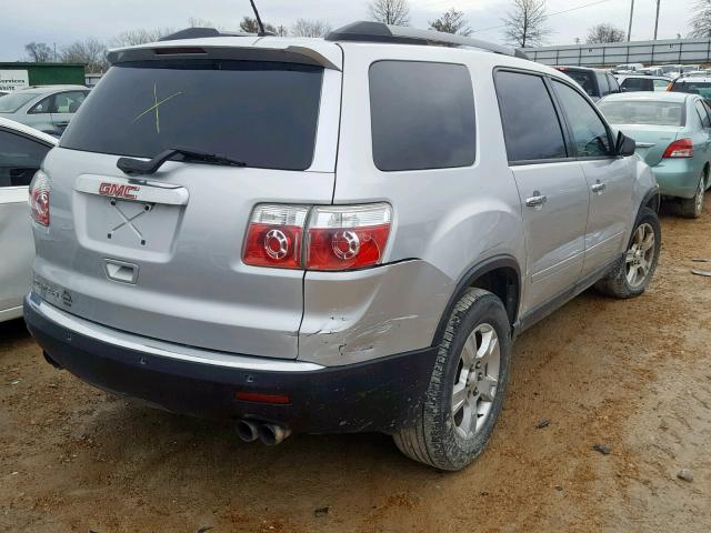 1GKKRPED8BJ289357 - 2011 GMC ACADIA SLE SILVER photo 4