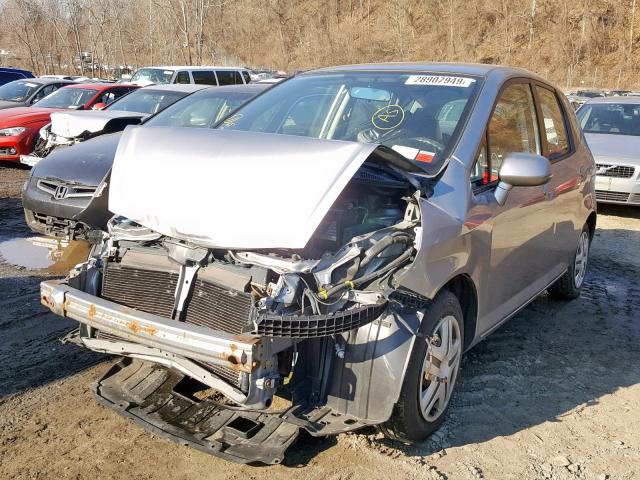 JHMGD38427S032845 - 2007 HONDA FIT SILVER photo 2