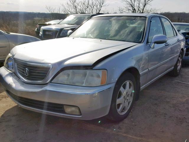 JH4KA96682C007803 - 2002 ACURA 3.5RL SILVER photo 2