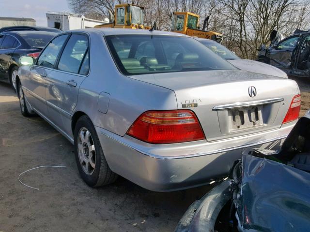 JH4KA96682C007803 - 2002 ACURA 3.5RL SILVER photo 3