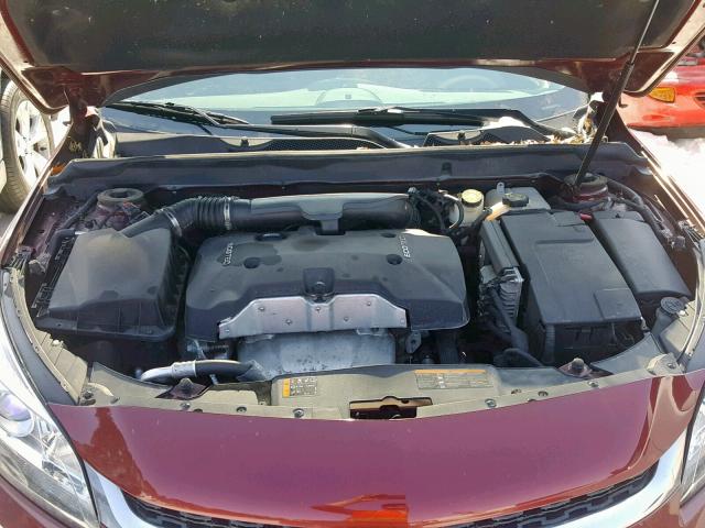 1G11C5SL2EF284910 - 2014 CHEVROLET MALIBU 1LT MAROON photo 7