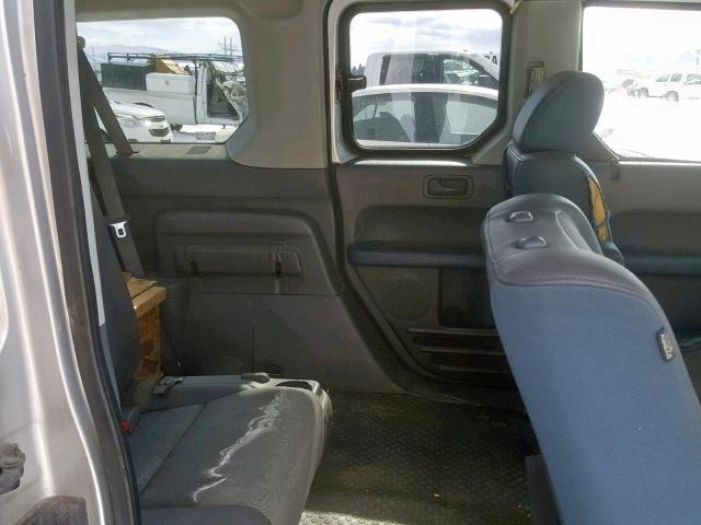 5J6YH28736L011617 - 2006 HONDA ELEMENT EX SILVER photo 6