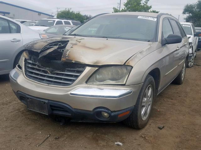 2C8GM68454R387278 - 2004 CHRYSLER PACIFICA GOLD photo 2