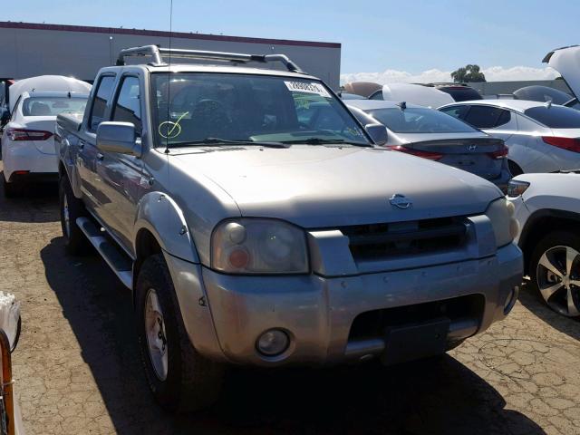 1N6ED27TX1C313138 - 2001 NISSAN FRONTIER C SILVER photo 1