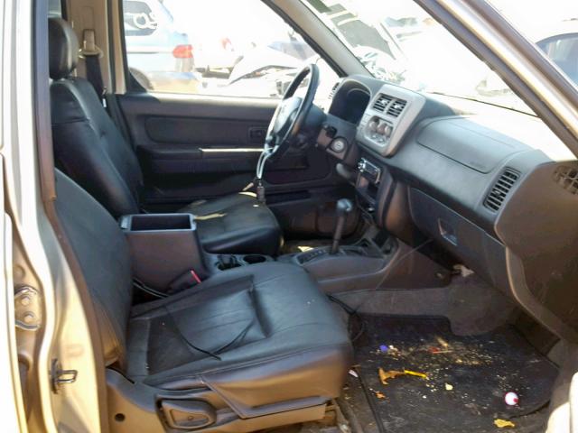 1N6ED27TX1C313138 - 2001 NISSAN FRONTIER C SILVER photo 5