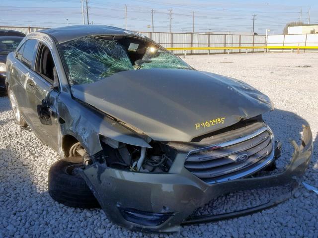 1FAHP2E87DG109972 - 2013 FORD TAURUS SEL GREEN photo 1