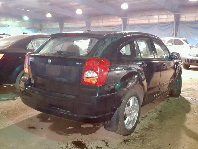 1B3HB48B18D786150 - 2008 DODGE CALIBER SX BLACK photo 4