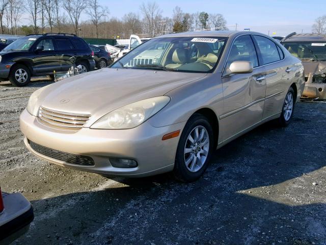 JTHBF30G920053691 - 2002 LEXUS ES 300 GOLD photo 2