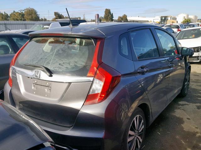 3HGGK5H98JM706562 - 2018 HONDA FIT EX CHARCOAL photo 4