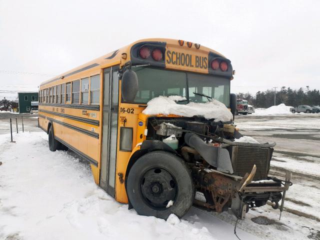 1BAKGCKH86F229275 - 2006 BLUE BIRD SCHOOL BUS YELLOW photo 1