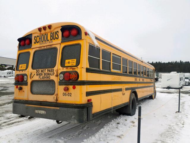 1BAKGCKH86F229275 - 2006 BLUE BIRD SCHOOL BUS YELLOW photo 4