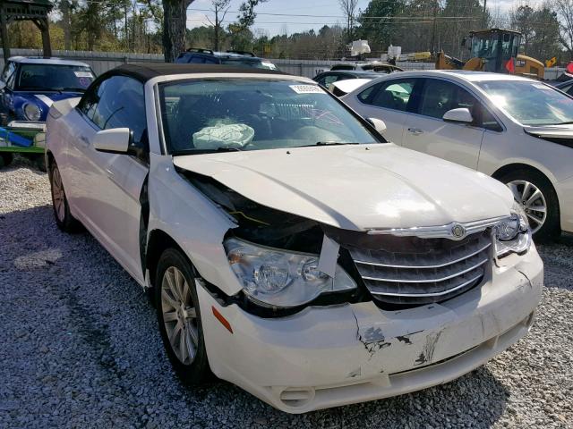 1C3BC5ED7AN142976 - 2010 CHRYSLER SEBRING TO WHITE photo 1