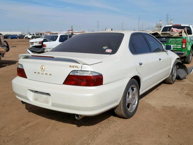 19UUA56683A084091 - 2003 ACURA 3.2TL WHITE photo 4