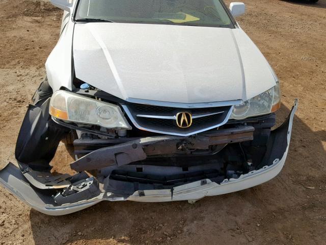 19UUA56683A084091 - 2003 ACURA 3.2TL WHITE photo 7