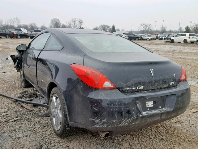 1G2ZH18N474276730 - 2007 PONTIAC G6 GT BLACK photo 3