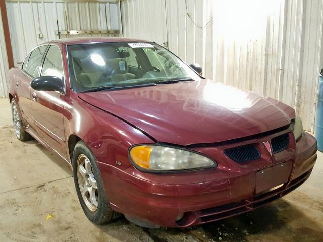 1G2NE52E75M147157 - 2005 PONTIAC GRAND AM S MAROON photo 1