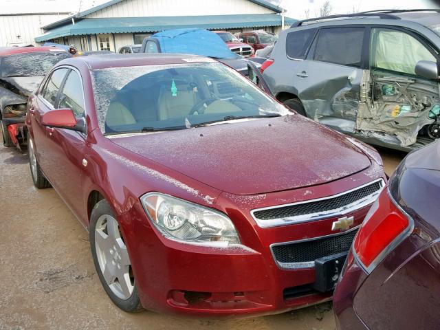 1G1ZJ577X8F292987 - 2008 CHEVROLET MALIBU 2LT MAROON photo 1