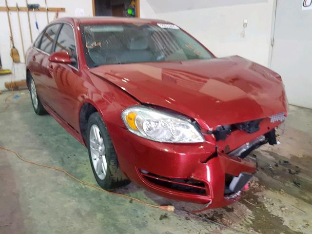 2G1WB5E33E1149379 - 2014 CHEVROLET IMPALA LIM RED photo 1