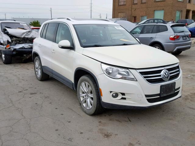 WVGBV7AX7AW508197 - 2010 VOLKSWAGEN TIGUAN SE WHITE photo 1