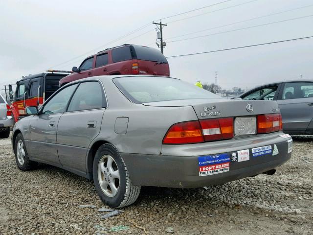 JT8BF28G1X0183454 - 1999 LEXUS ES 300 GRAY photo 3