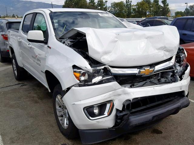 1GCPTCE19H1142829 - 2017 CHEVROLET COLORADO L WHITE photo 1