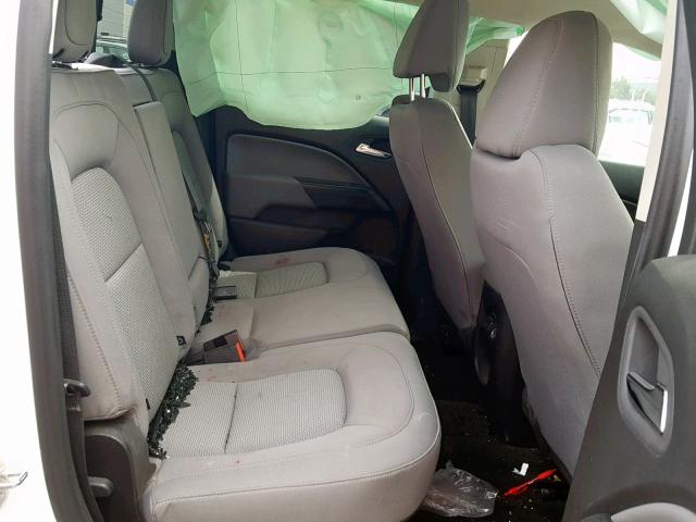 1GCPTCE19H1142829 - 2017 CHEVROLET COLORADO L WHITE photo 6