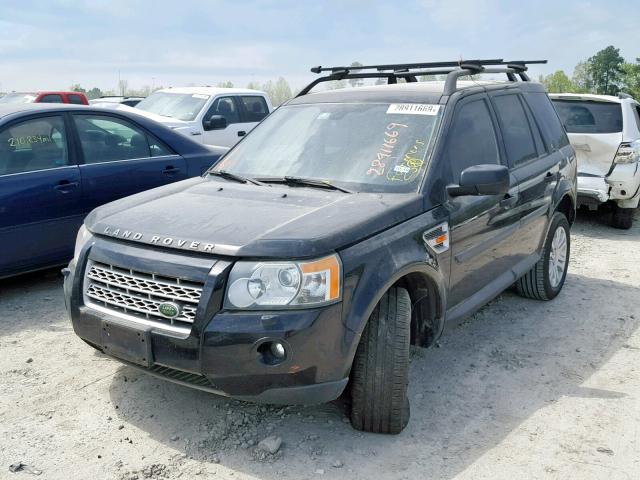 SALFP24N38H040988 - 2008 LAND ROVER LR2 SE BLACK photo 2