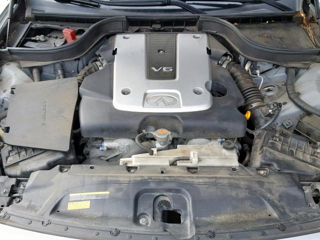 JN1DV6AP6BM603468 - 2011 INFINITI G25 BASE SILVER photo 7