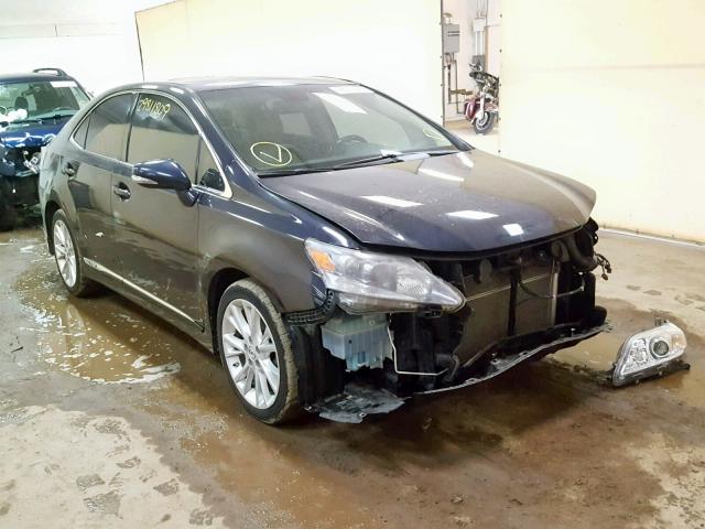 JTHBB1BA2A2018213 - 2010 LEXUS HS 250H BLACK photo 1