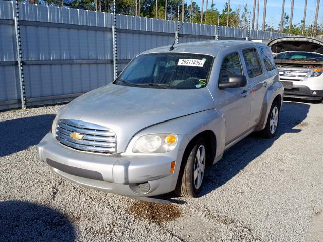 3GNBAAFW3BS637183 - 2011 CHEVROLET HHR LS Արծաթագույն լուսանկար 2